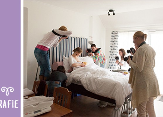 Eerste workshop geboortefotografie