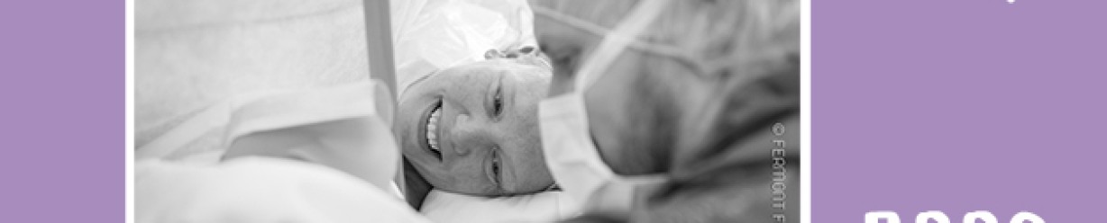 Tension before, relief after | Photographer at a planned c-section