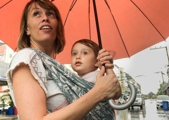 Van de regen in de drup…