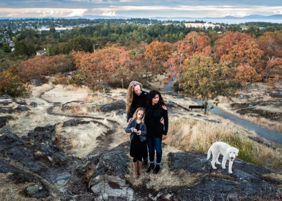 FAMILIEREPORTAGE OP VANCOUVER ISLAND