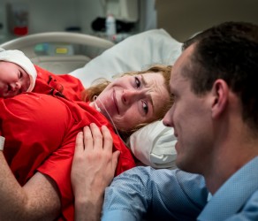 A calm, peaceful birth | Birth Photography Dirksland