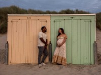 Zwangerschapsshoot thuis
