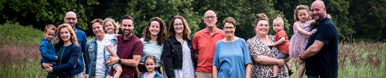 FAMILIEFOTOGRAFIE | MEERDERE GEZINNEN
